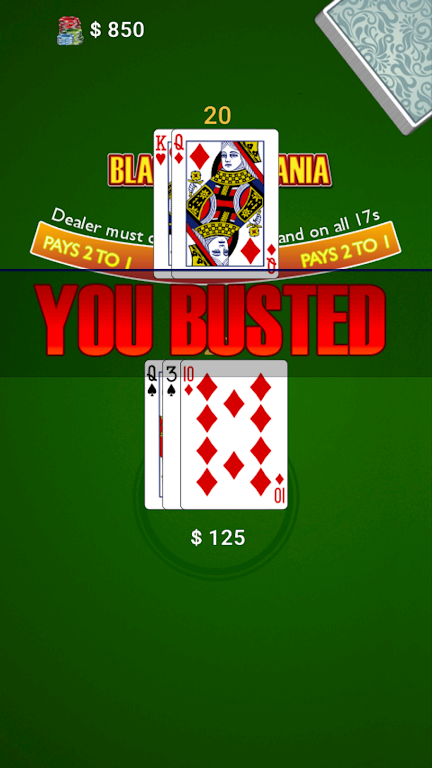 BlackJack Mania Screenshot 4