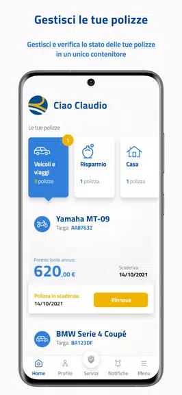 Schermata Italiana Mobile 1