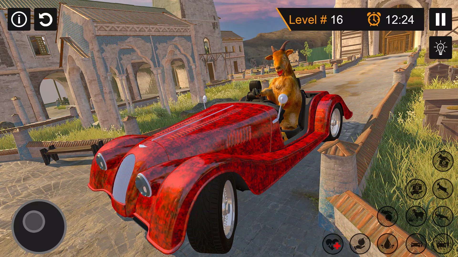 angry goat: animal sim Ảnh chụp màn hình 4