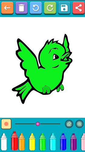 Birds Coloring Games Capture d'écran 3