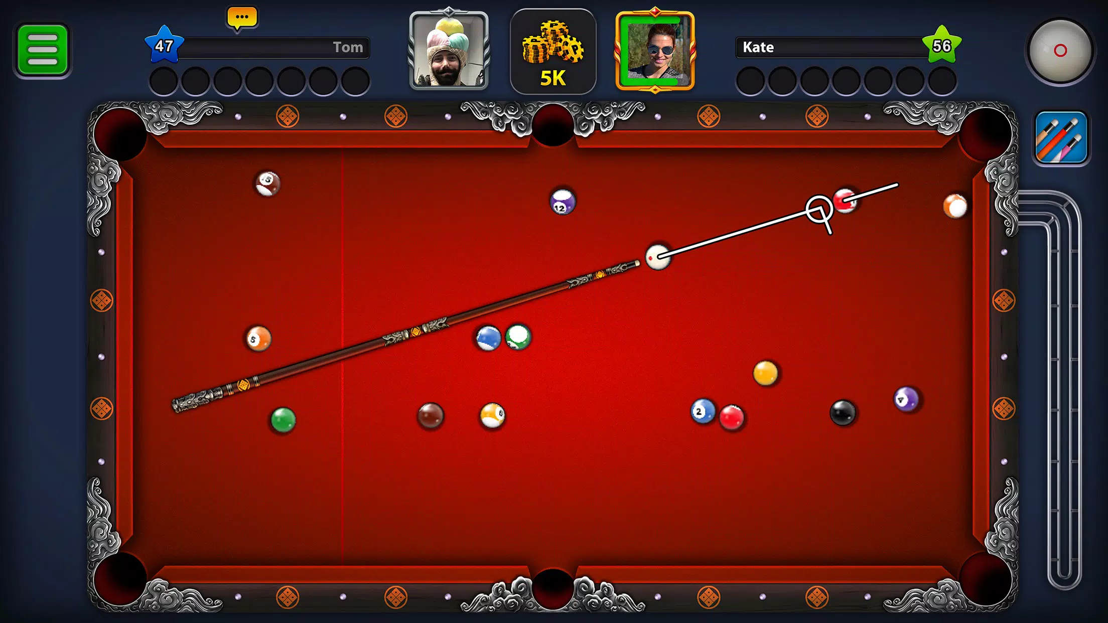 Billiards Game: 8 Ball Pool Screenshot 1