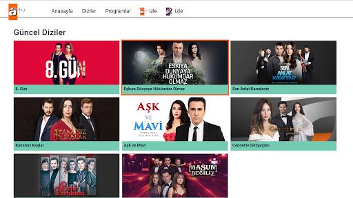 atv - Canlı TV - Dizi İzle Schermafbeelding 2