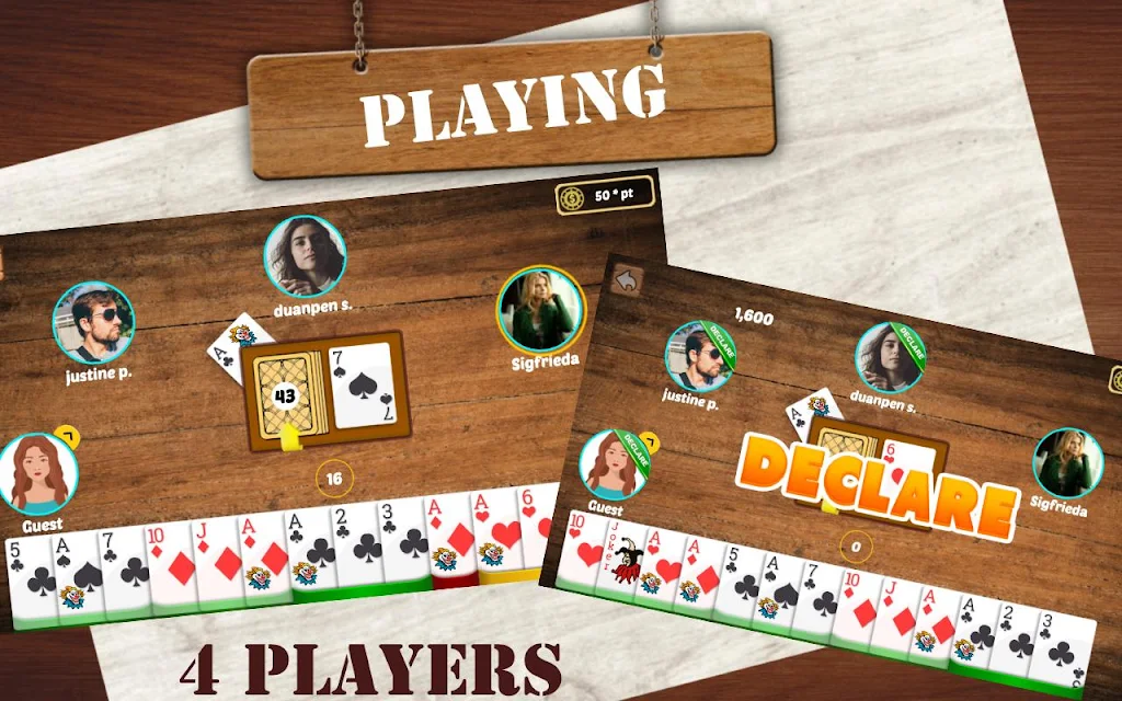 Indian Rummy: Play Original Circle Free Card Game Скриншот 3