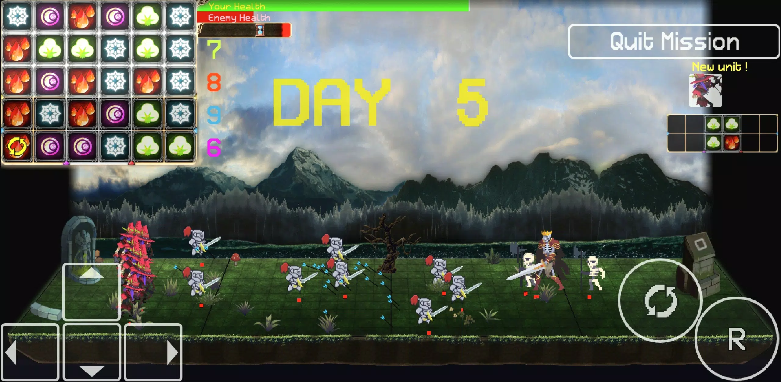 Heroes - Match Puzzle Monsters स्क्रीनशॉट 1