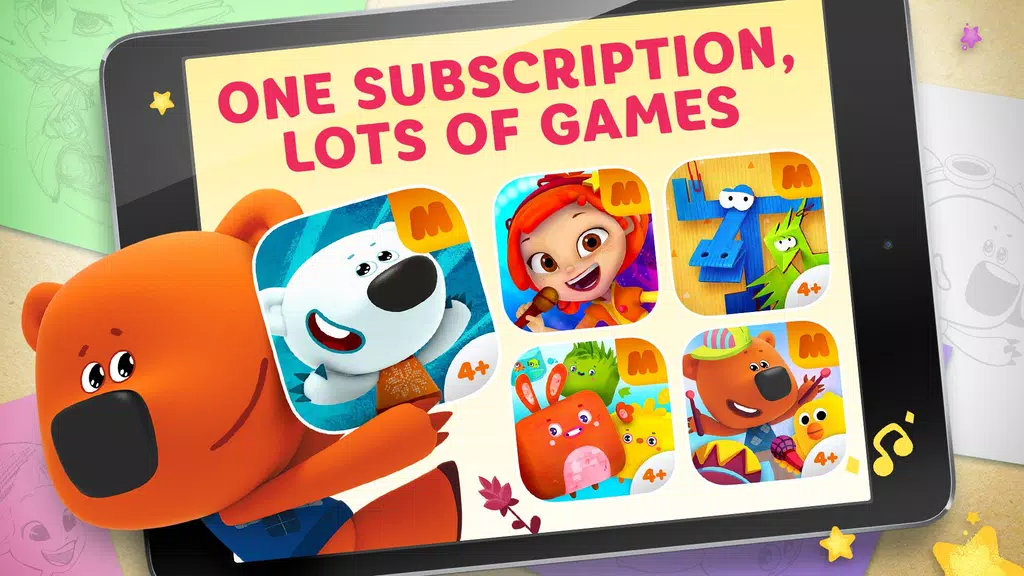 Be-be-bears - Creative world 스크린샷 1