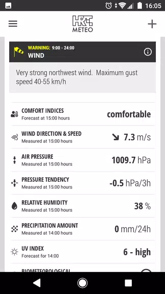 HRT METEO应用截图第2张