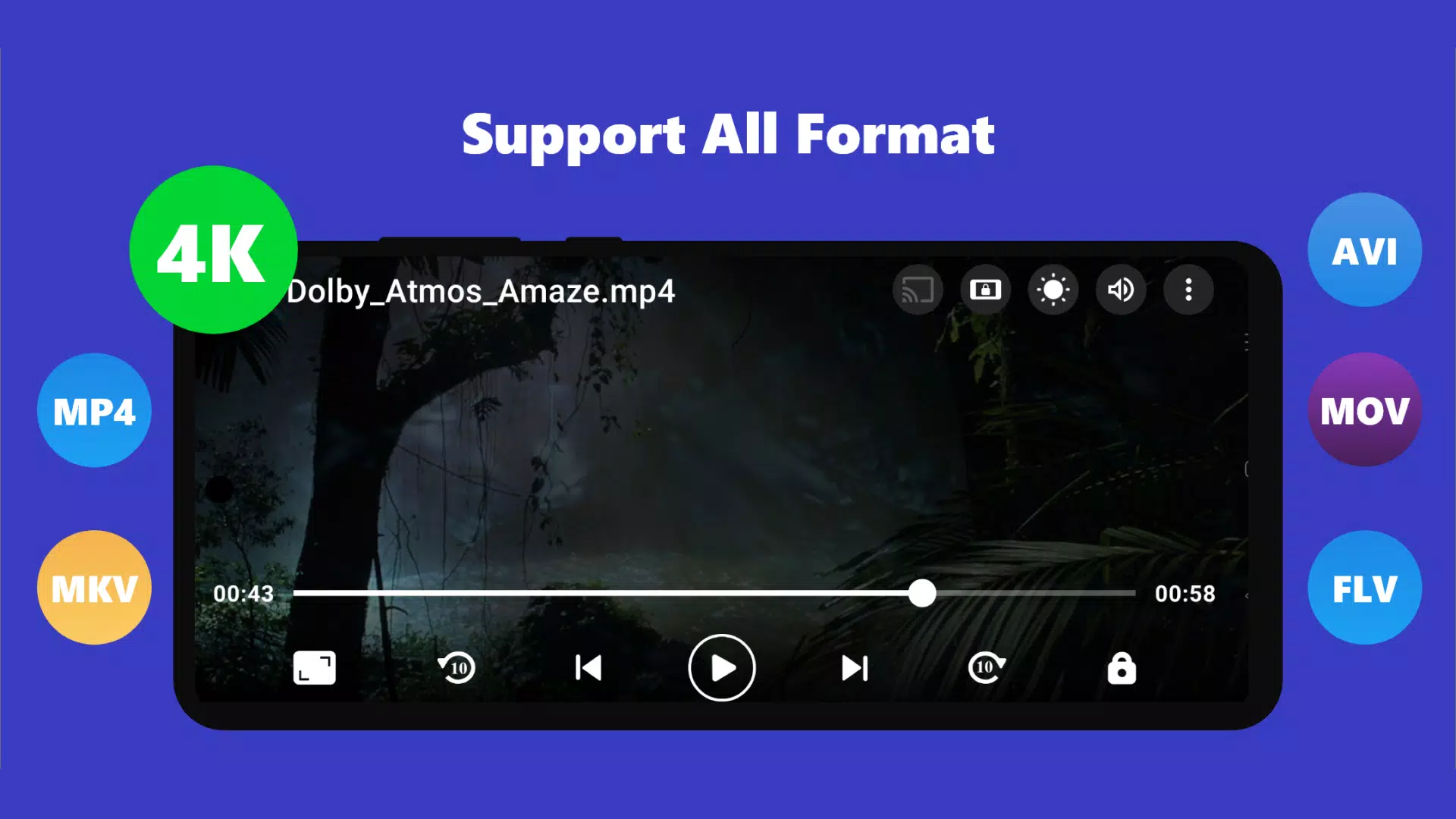 Video Player應用截圖第4張