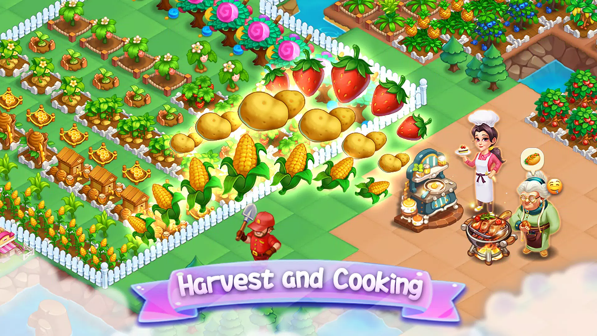 Merge Farmtown ภาพหน้าจอ 2