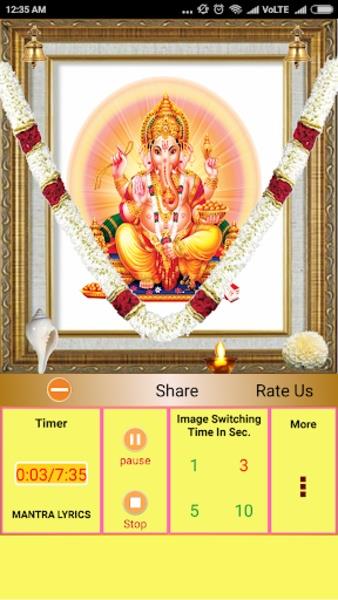 Powerful Ganesh Mantra Ekran Görüntüsü 4
