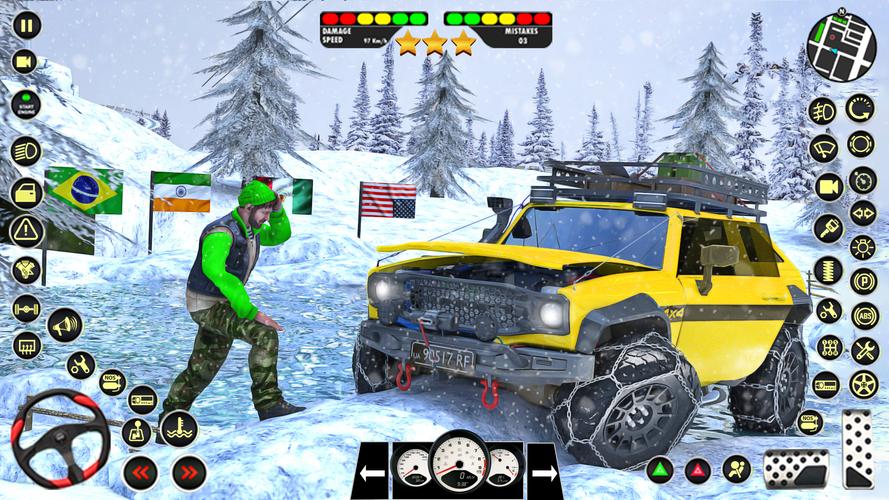 US Offroad Fury Car Driving 3D Capture d'écran 2