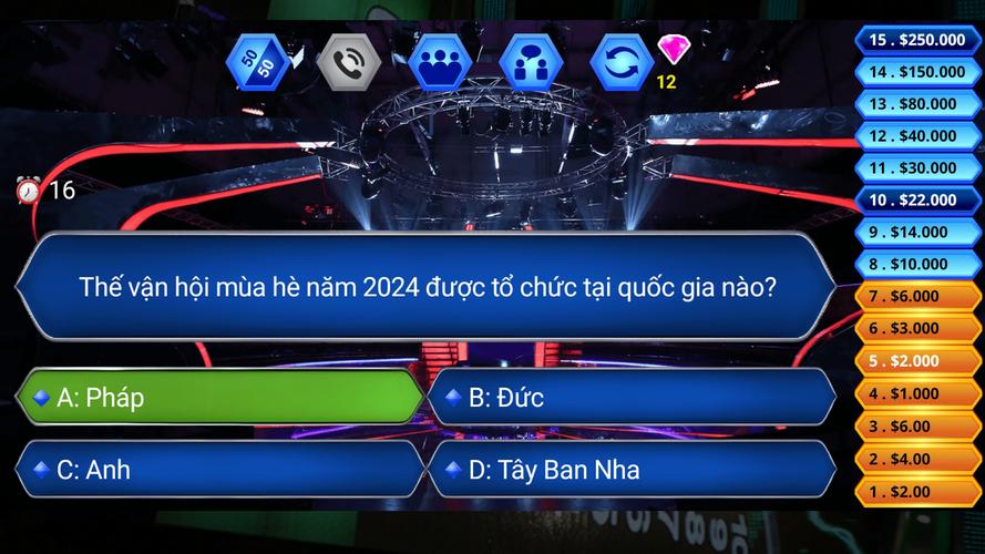 Ai Là Triệu Phú 4.0 Capture d'écran 2