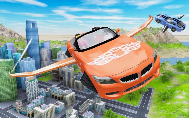 Flying Car Extreme Simulator應用截圖第1張