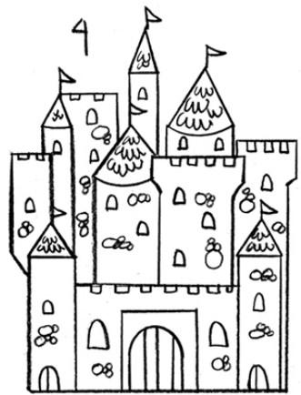 How to Draw Castle - Easy Drawing Zrzut ekranu 2