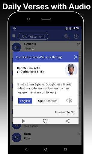 Yoruba & English Bible - With Full Offline Audio Captura de tela 2