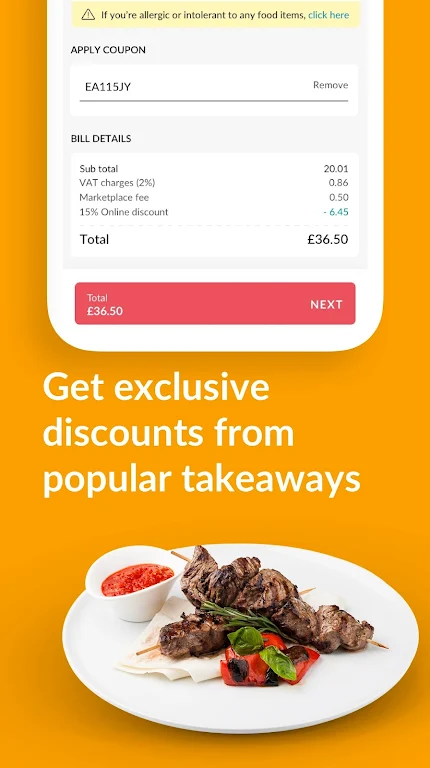 Foodhub - Online Takeaways स्क्रीनशॉट 3