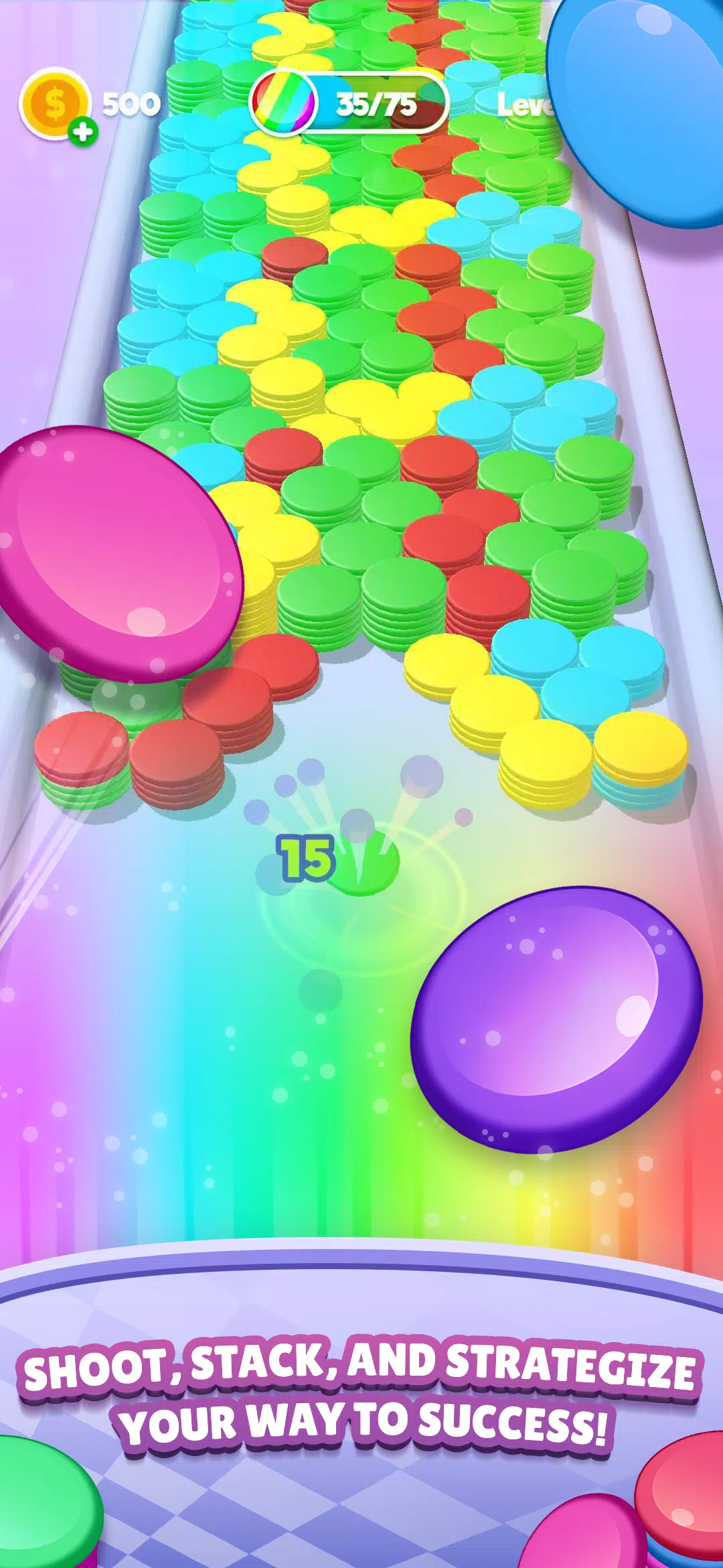 Stack Blast - Disk Shooter應用截圖第3張