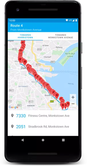 Next Bus Dublin ภาพหน้าจอ 3