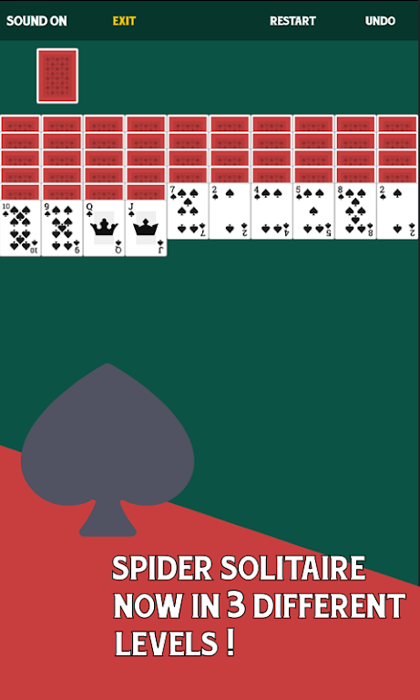 Spider Solitaire Free Card Game應用截圖第1張
