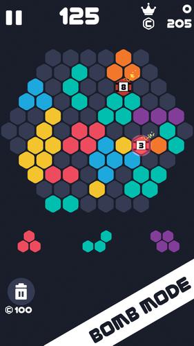 Hexa Brick: Hexagon Block 1010 Скриншот 3