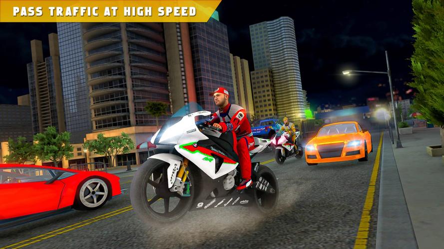 Highway Traffic Bike Race Moto Capture d'écran 3