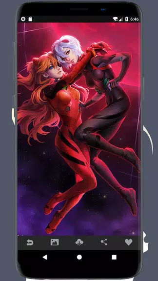 Beauty Anime Girls Wallpapers ဖန်သားပြင်ဓာတ်ပုံ 4