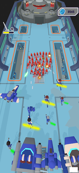 Schermata Space Army: Universe Clash Mod 2
