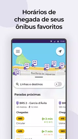 Cittamobi: Horários de Ônibus应用截图第2张