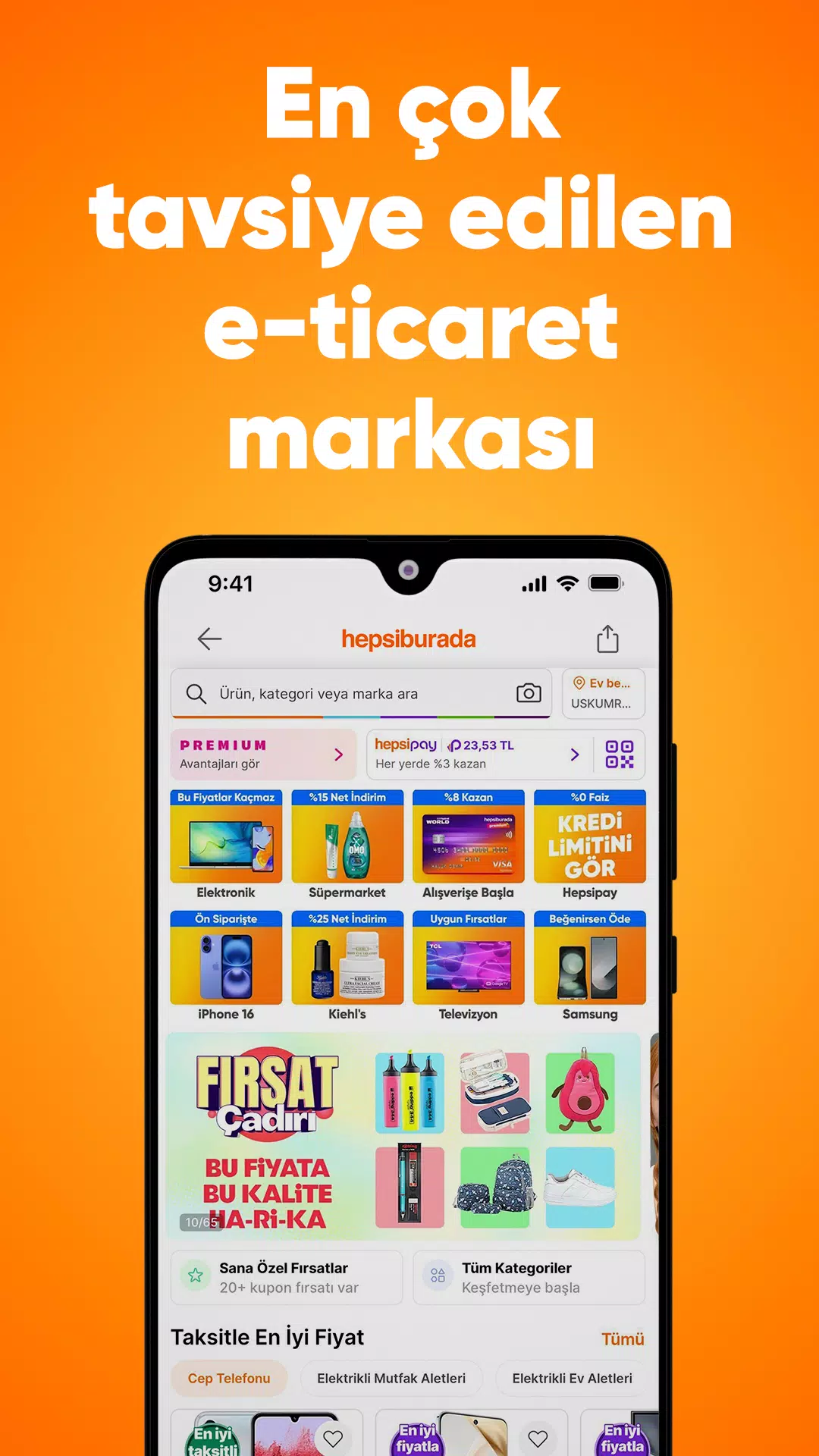 Hepsiburada: Online Alışveriş スクリーンショット 1
