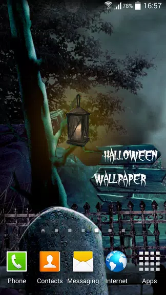 Halloween Live Wallpaper應用截圖第2張