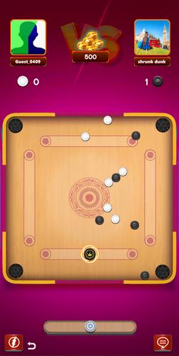Carrom board game & carom pool Captura de tela 3