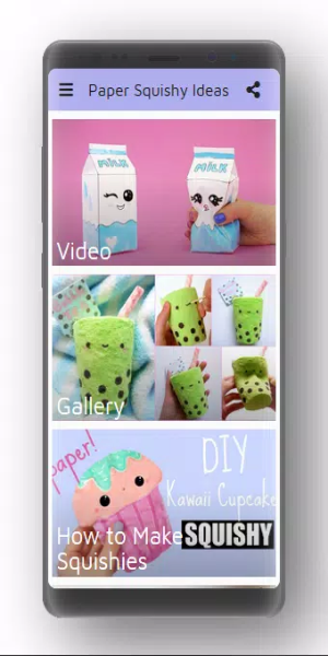 Paper Squishy Ideas 스크린샷 1