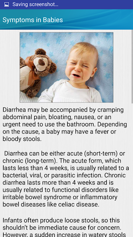 Diarrhea and Dehydration Help স্ক্রিনশট 3