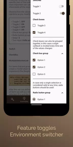 Beagle - Debug menu demo Captura de pantalla 4