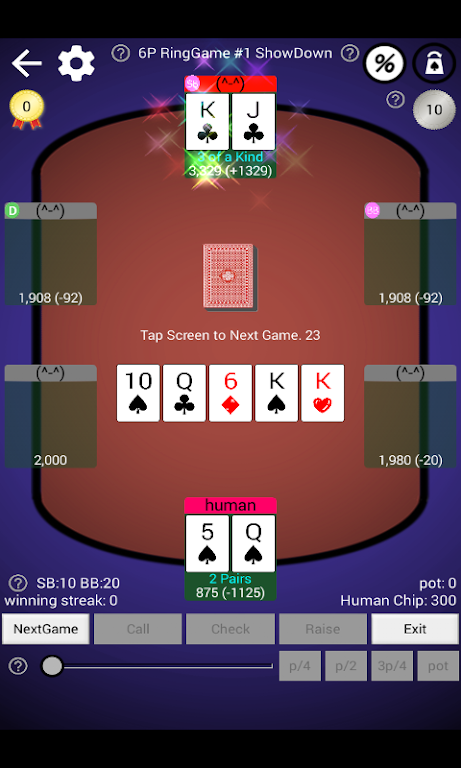 Holdem NL Championship स्क्रीनशॉट 1