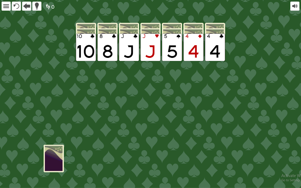 Little Spider solitaire スクリーンショット 3