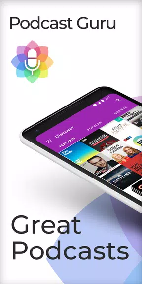 Podcast Guru - Podcast App স্ক্রিনশট 1