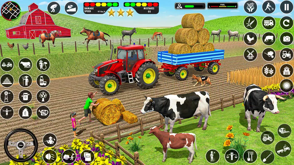 Farming Games: Tractor Driving应用截图第3张