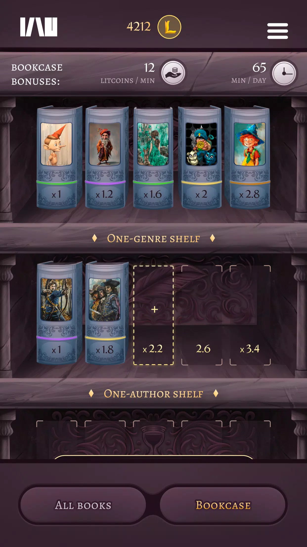 Schermata WoW Books 1