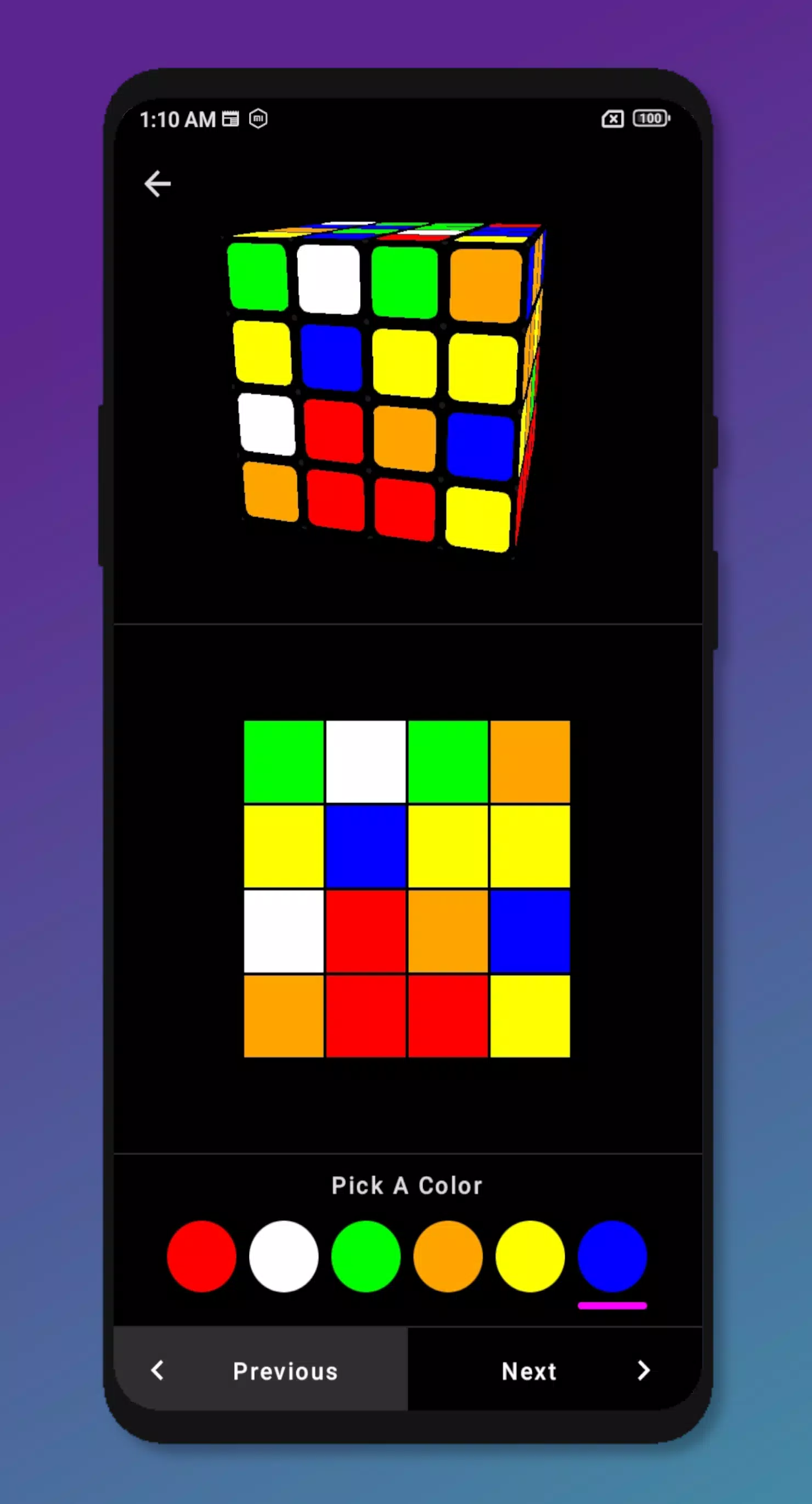 Rubik's Cube Solver 4x4应用截图第4张