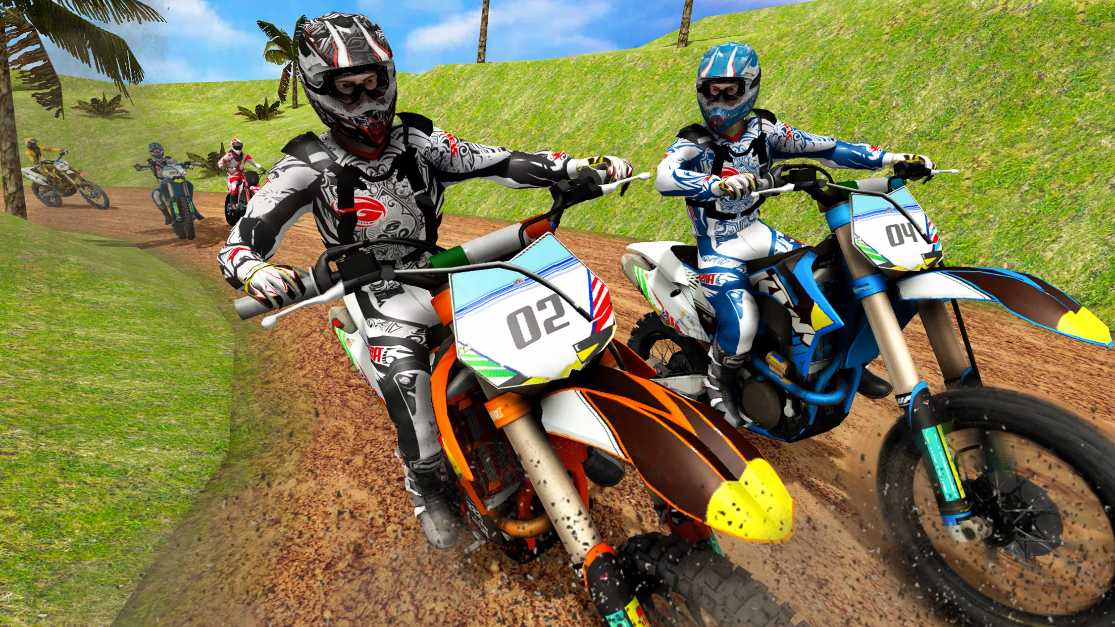 Mountain Dirt Bike Champions Скриншот 2