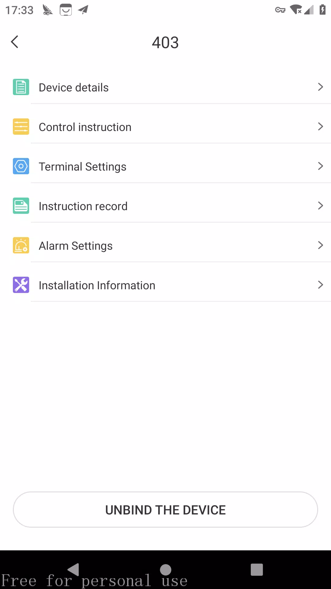 BAANOOL IOT Ảnh chụp màn hình 3