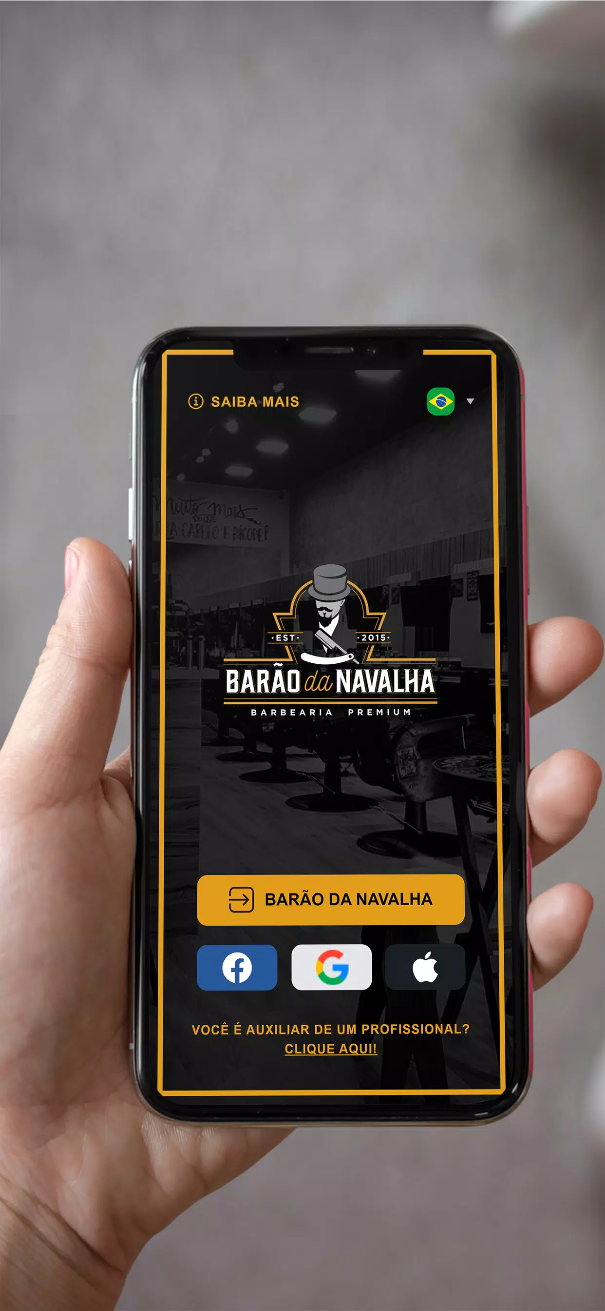 Barão da Navalha Barbearia應用截圖第1張