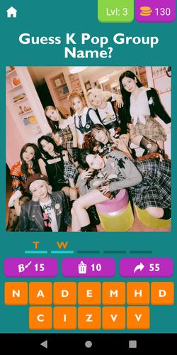 Guess the K Pop Group Capture d'écran 4