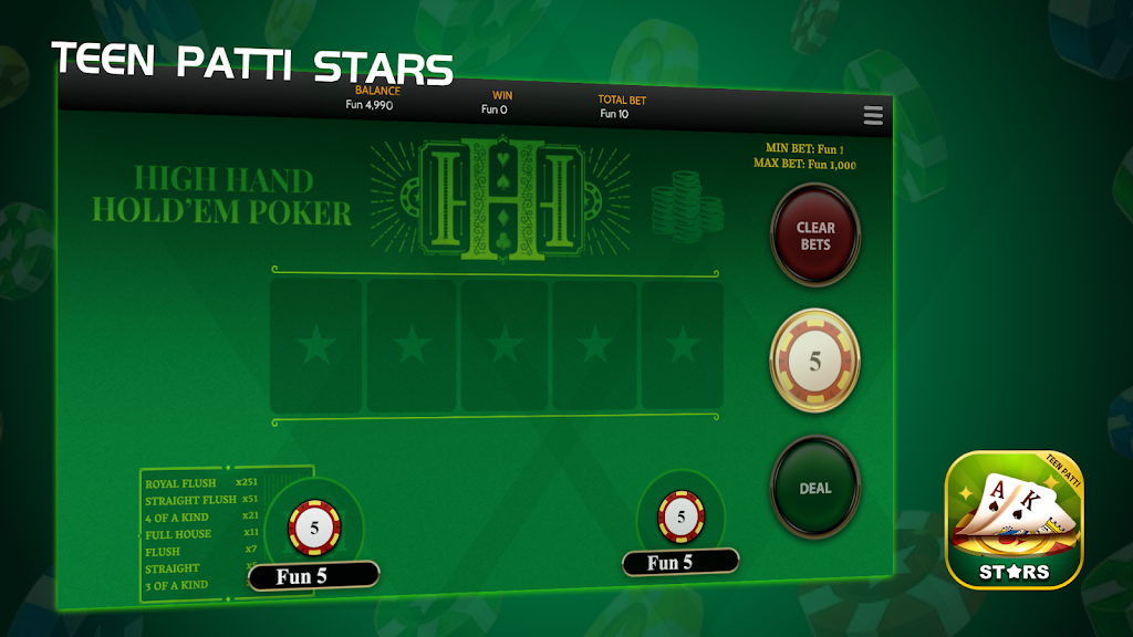 Teen Patti Stars Capture d'écran 4