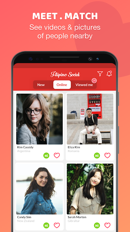 Filipino Social: Dating & Chat Screenshot 1