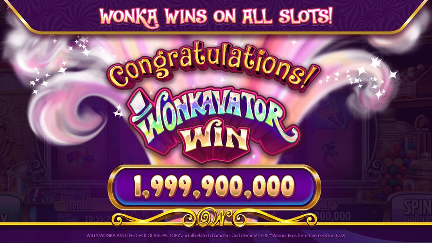 Willy Wonka Vegas Casino Slots Captura de pantalla 1