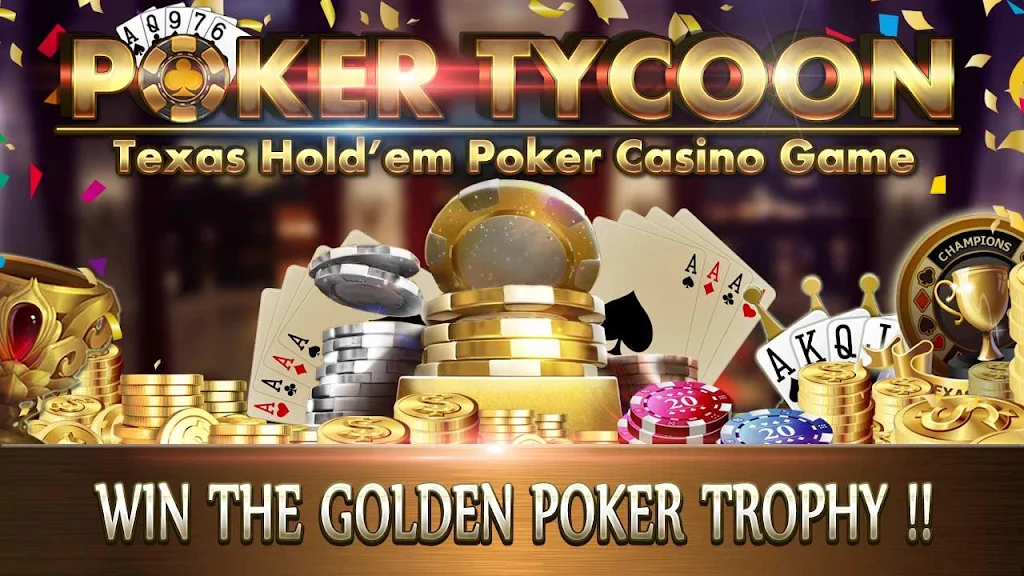 Poker Tycoon - Texas Hold'em Poker Casino Game应用截图第1张