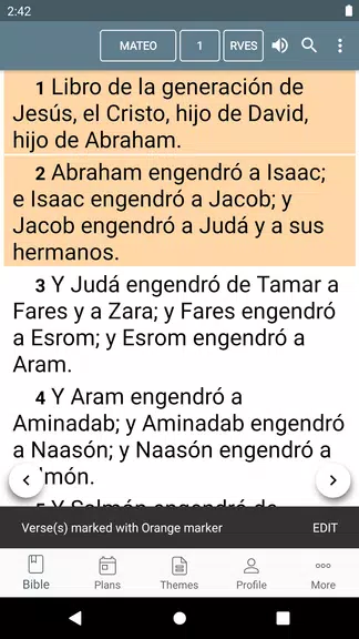 Schermata Bible Reina Valera 1