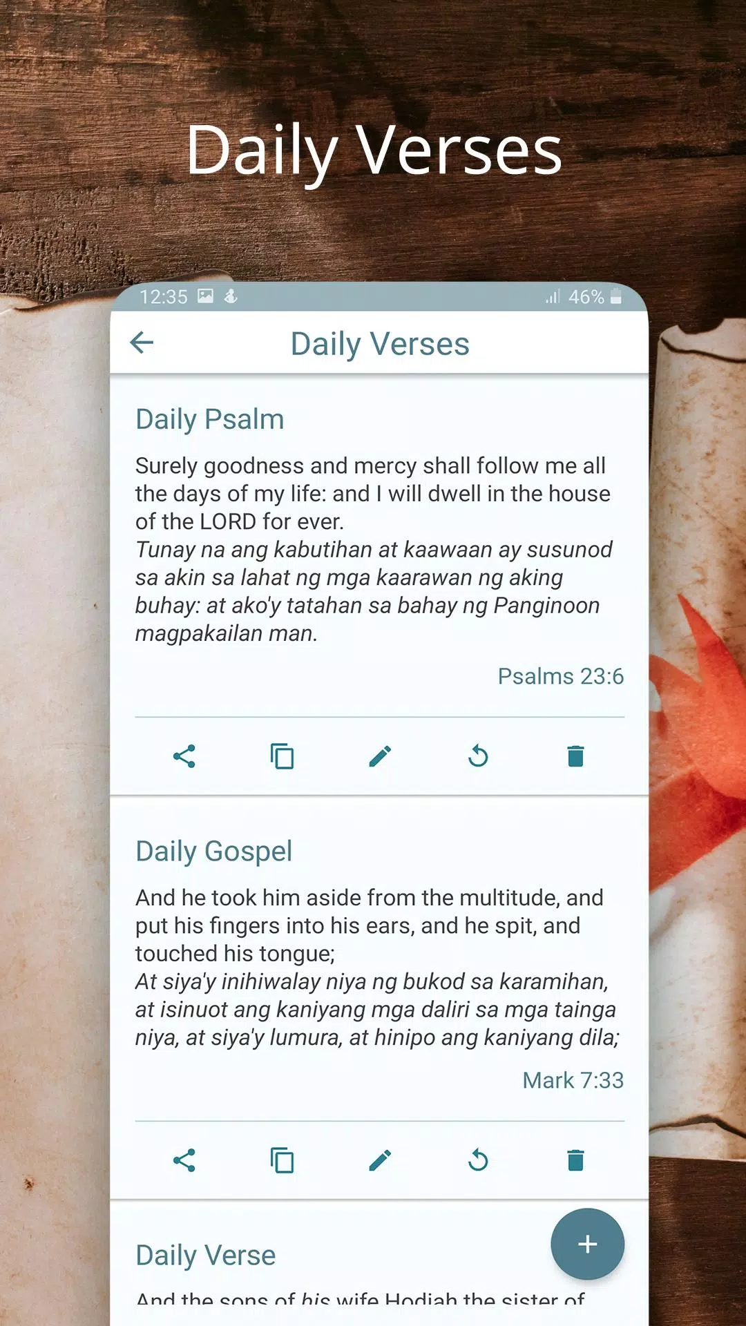 English Tagalog Bible Offline Screenshot 3
