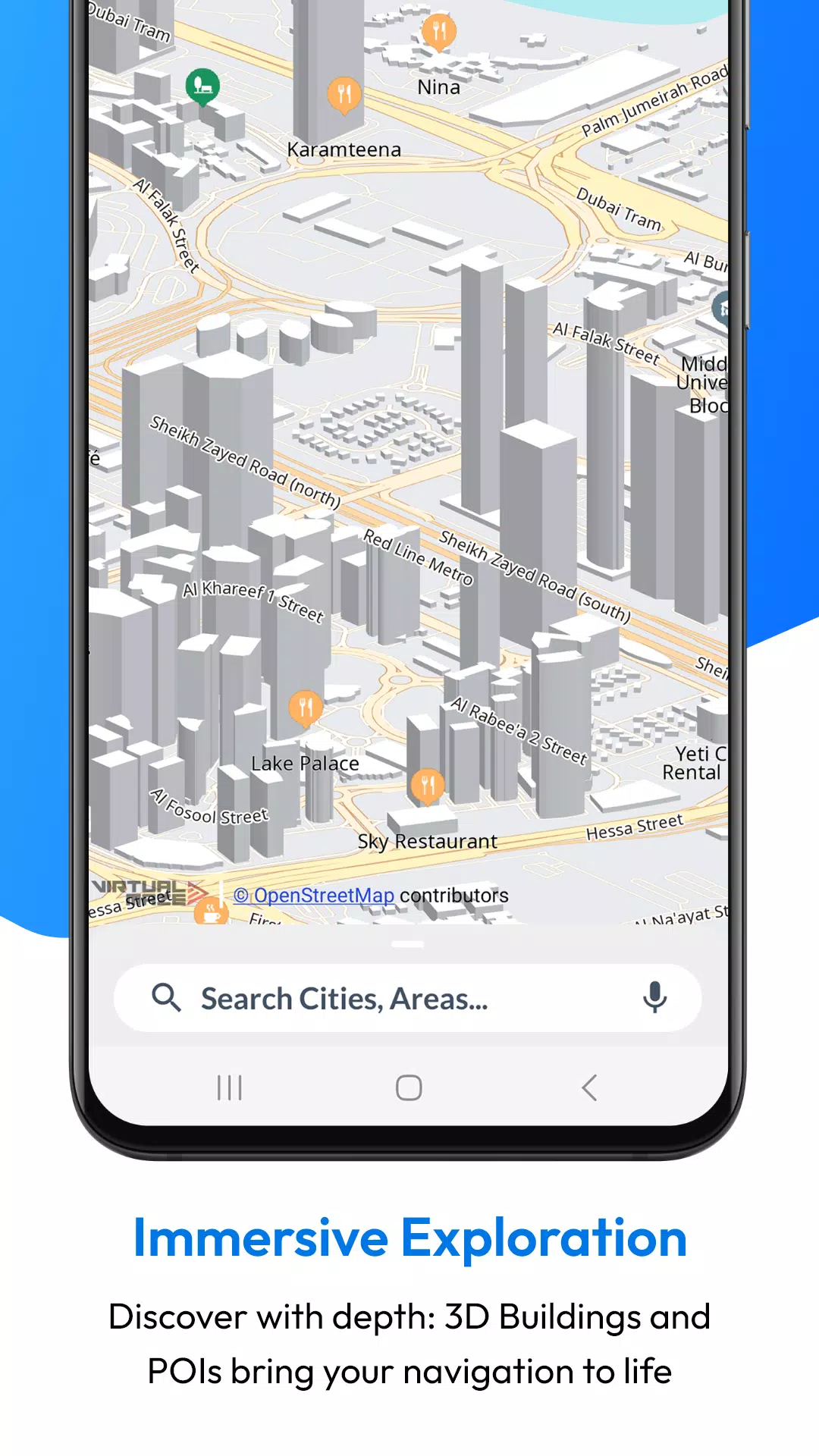 Offline Map Navigation Captura de pantalla 3
